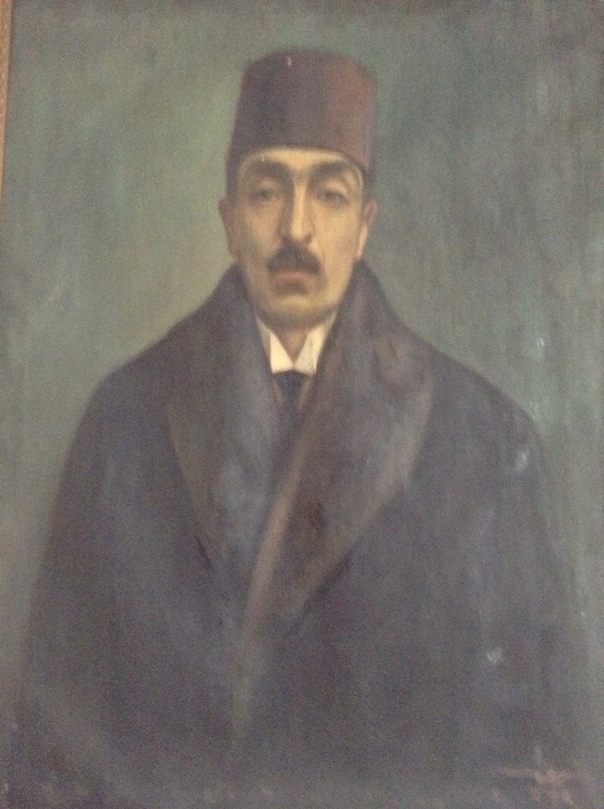 Arif Zeki Bey, Şeref Akdik'in yaptığı portrede